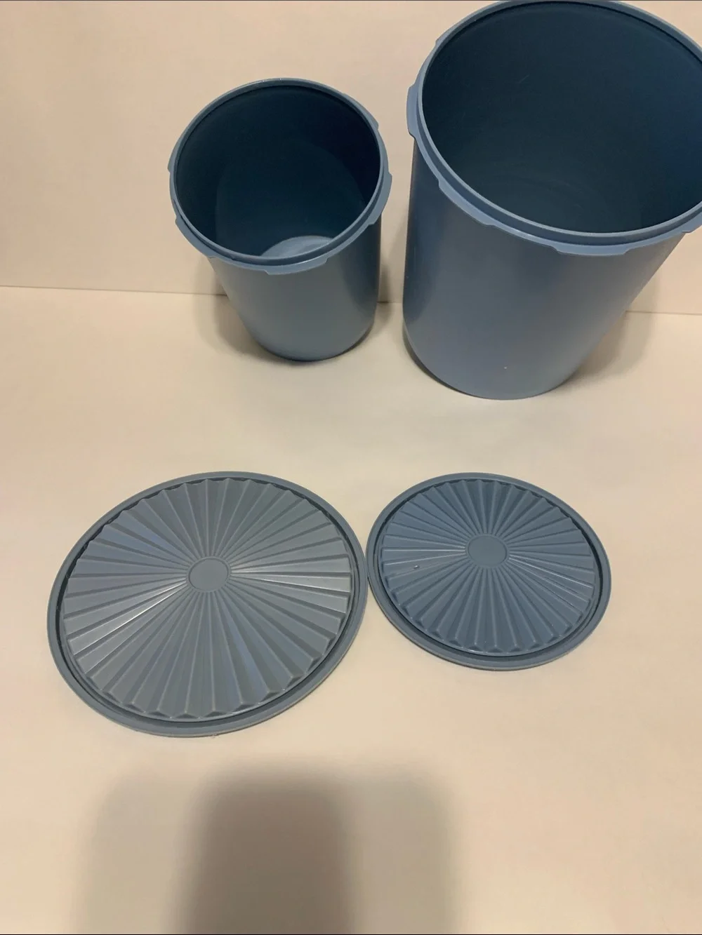 Tupperware vintage canisters
